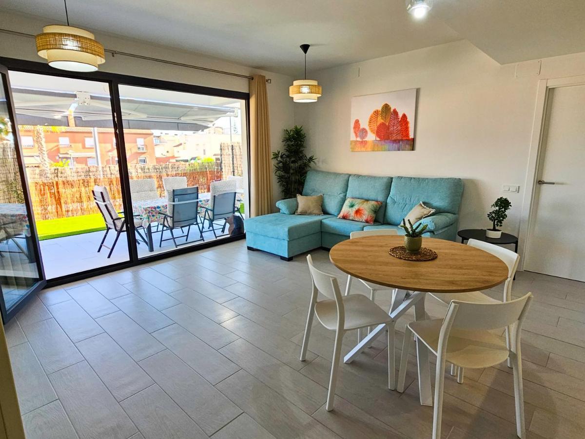 Terrace Mares De Benajarafe Apartment Exterior foto